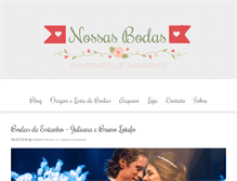 Tablet Screenshot of nossasbodas.com